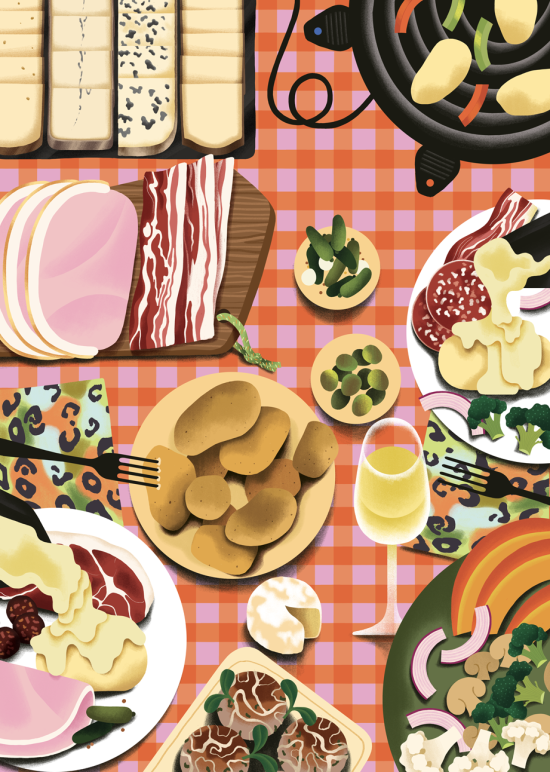 Affiche Raclette pour Signal Crest